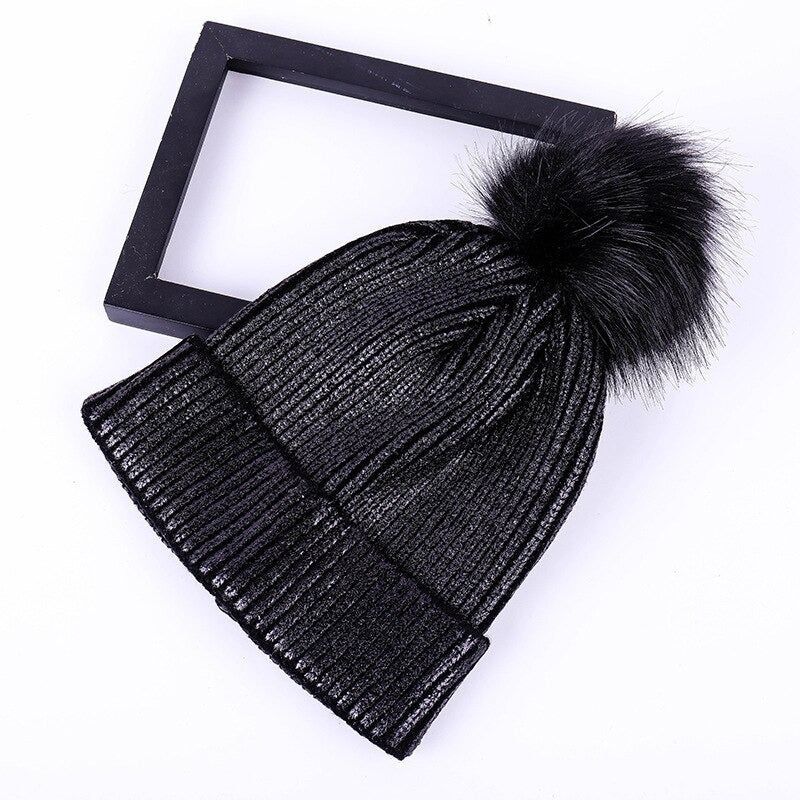 Gorro dama inviero brillante